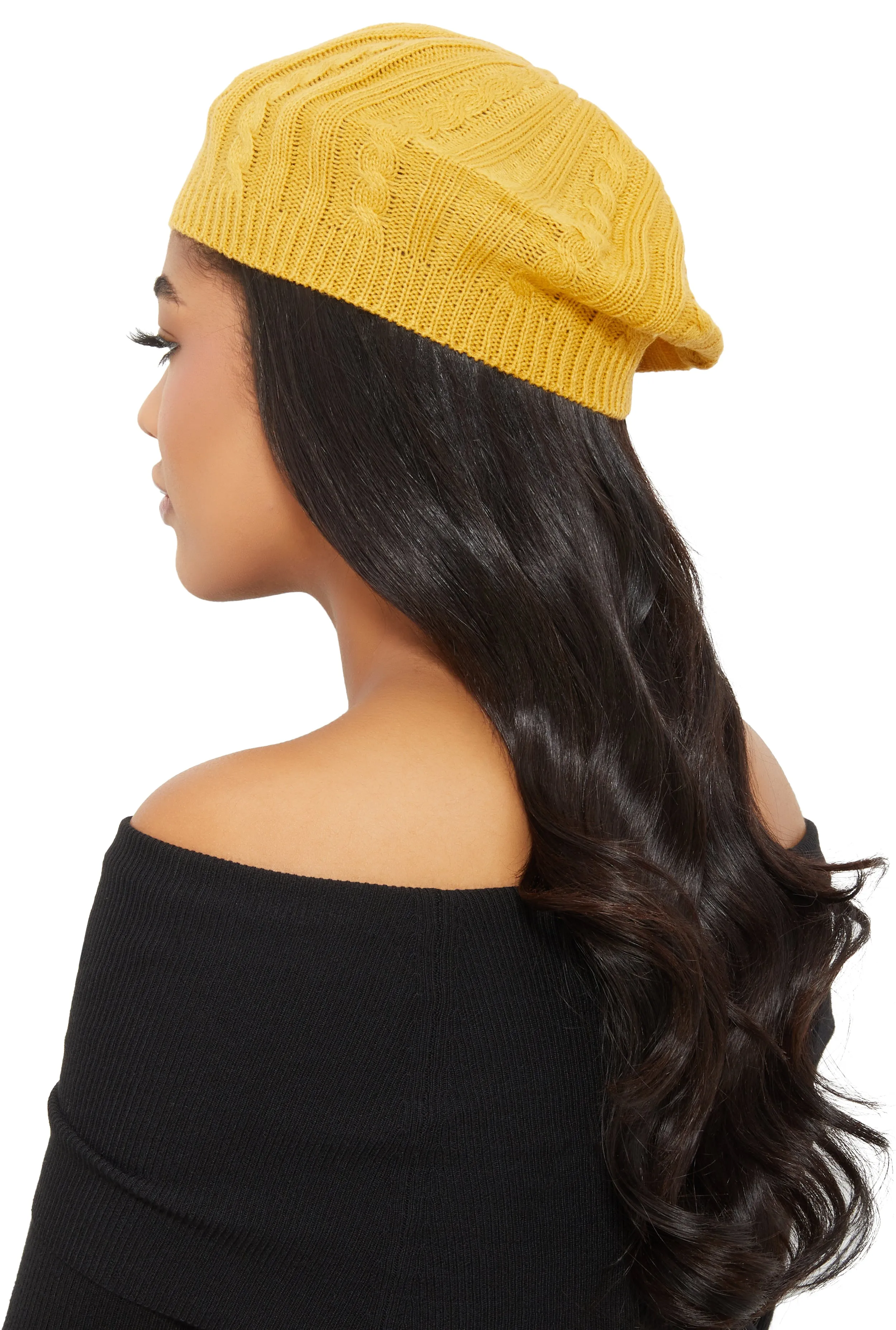 Cable Knit Beret sold by Rainbow product image thumbnail 2