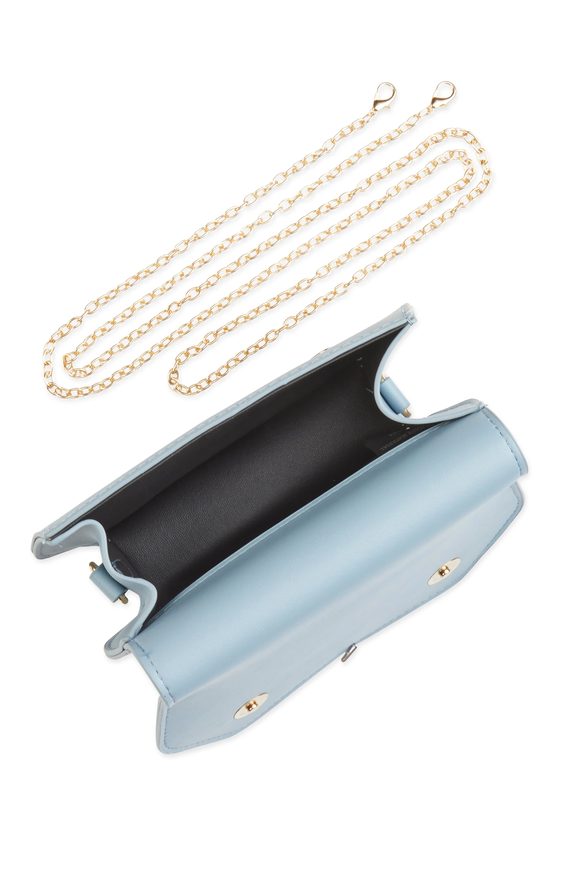 Metallic Detail Convertible Crossbody Bag sold by Rainbow product image thumbnail 5