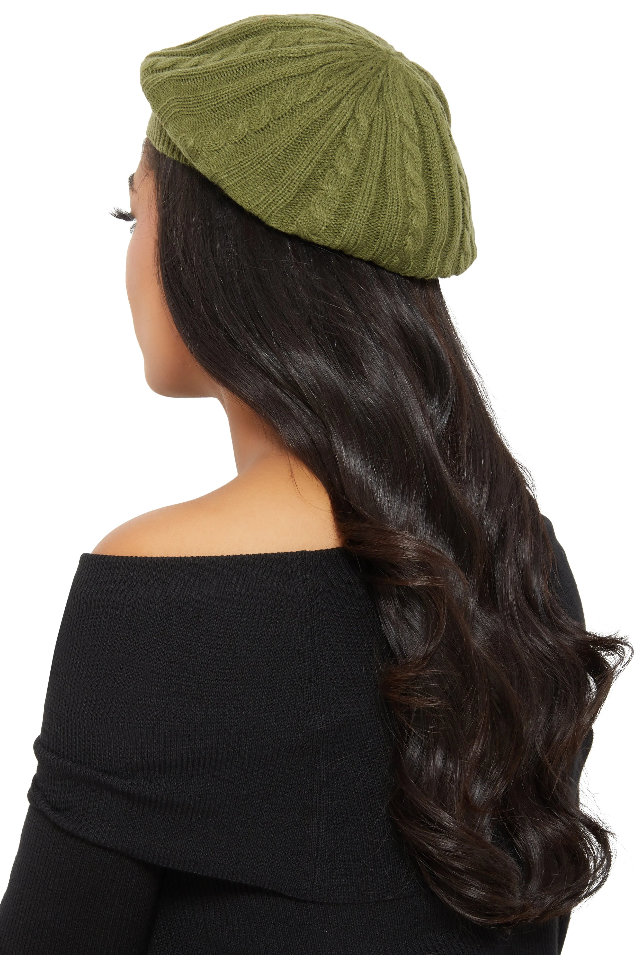 Cable Knit Beret sold by Rainbow product image thumbnail 2