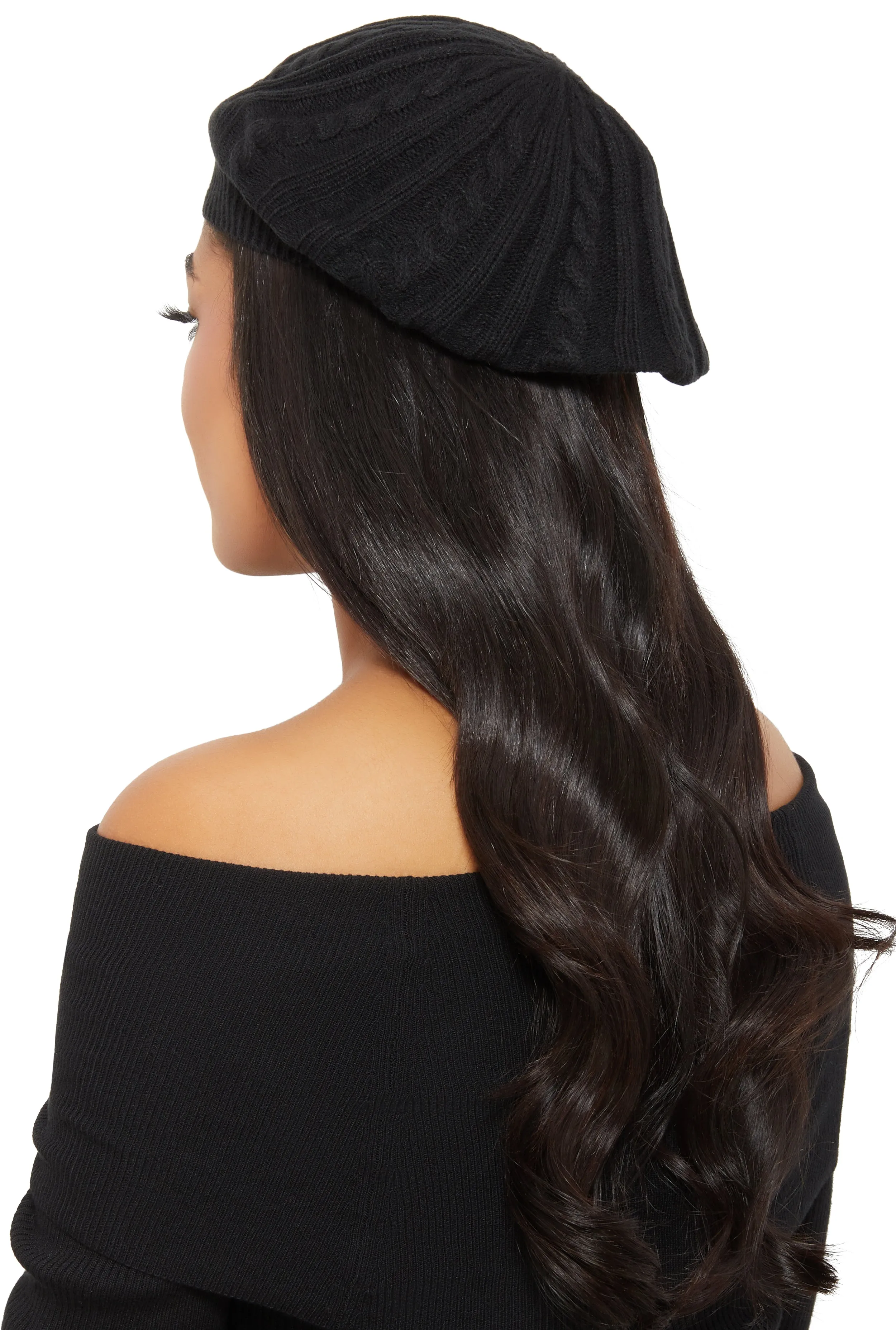 Cable Knit Beret sold by Rainbow product image thumbnail 2