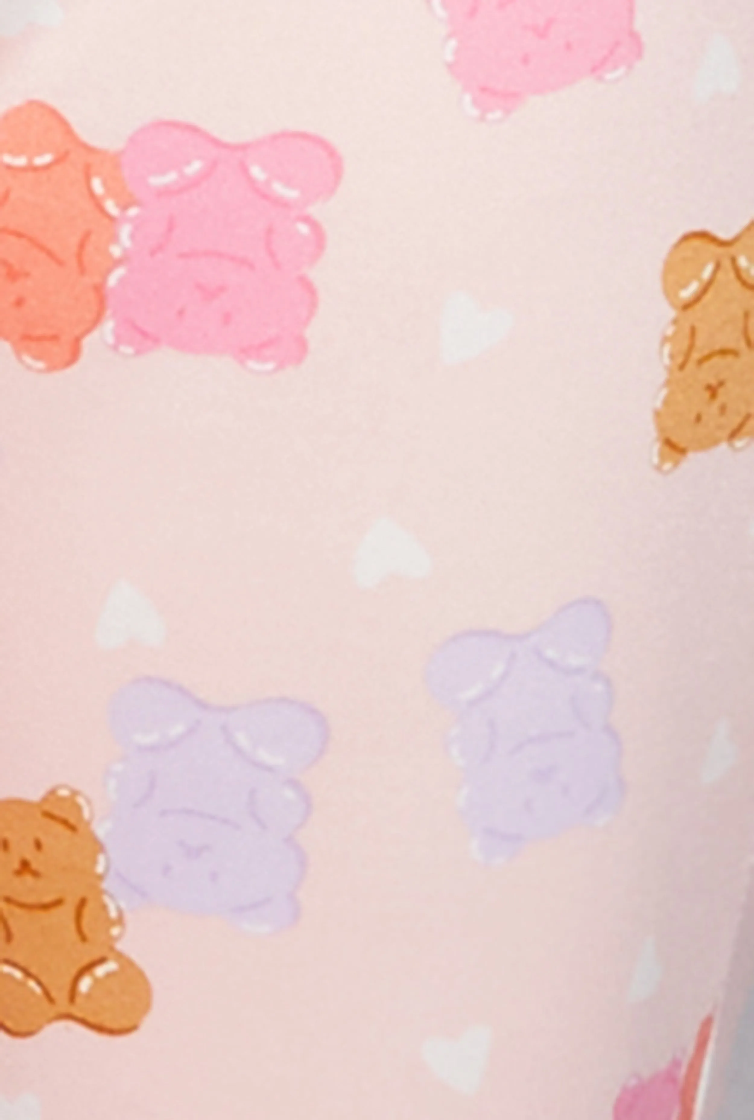 Teddy Print Button Front Pajama Onesie sold by Rainbow product image thumbnail 3