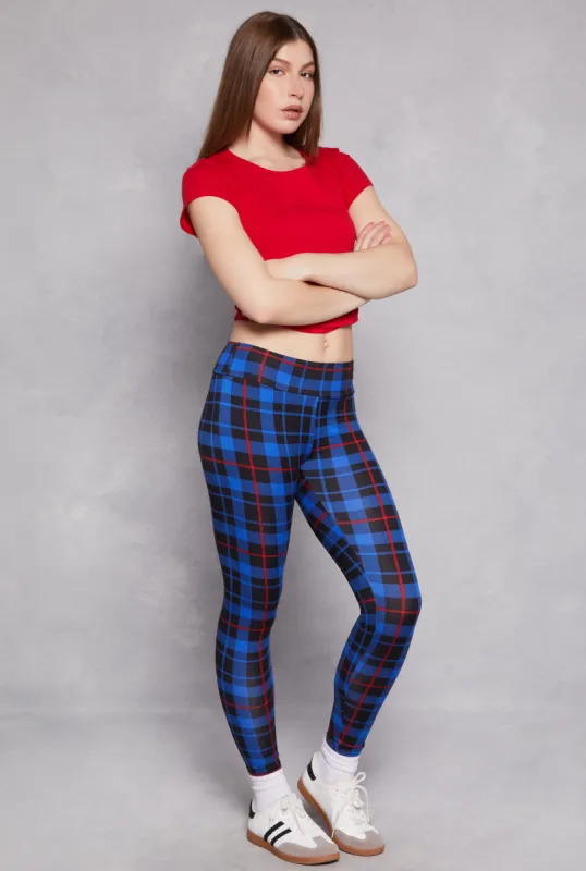 Fleece Lined Patterned Leggings sold by Rainbow