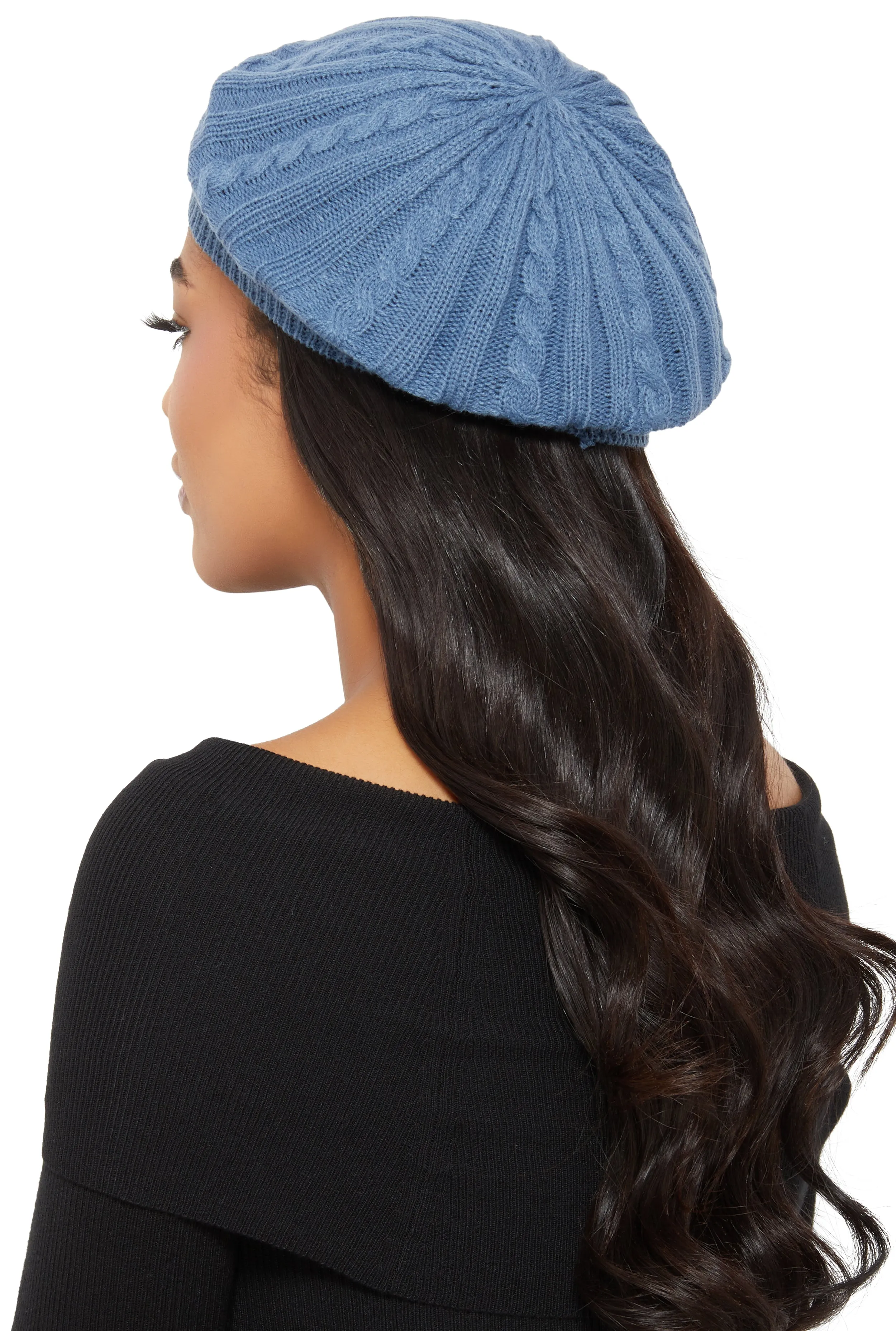Cable Knit Beret sold by Rainbow product image thumbnail 2