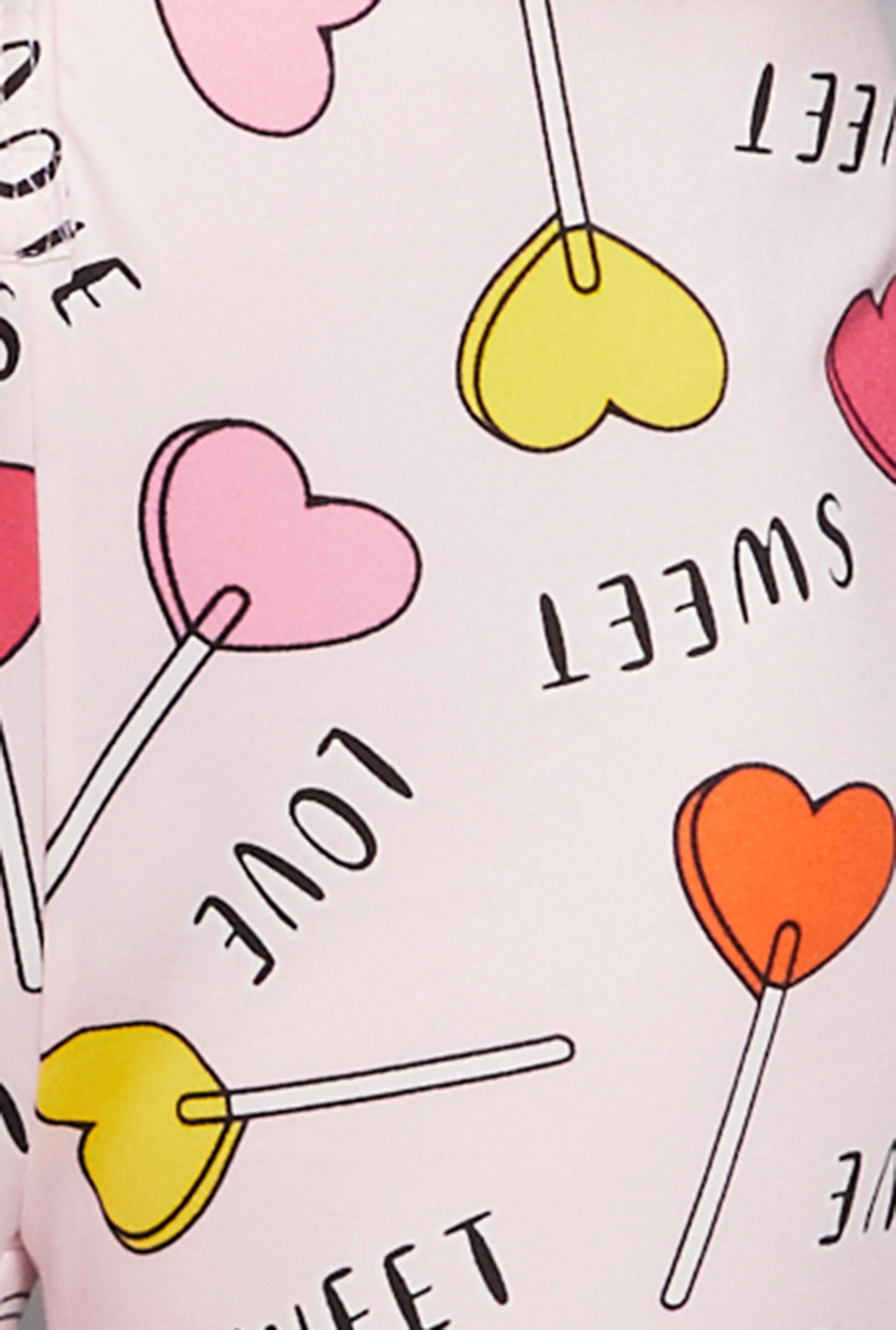 Sweet Love Lollipop Graphic Pajama Onesie sold by Rainbow product image thumbnail 3