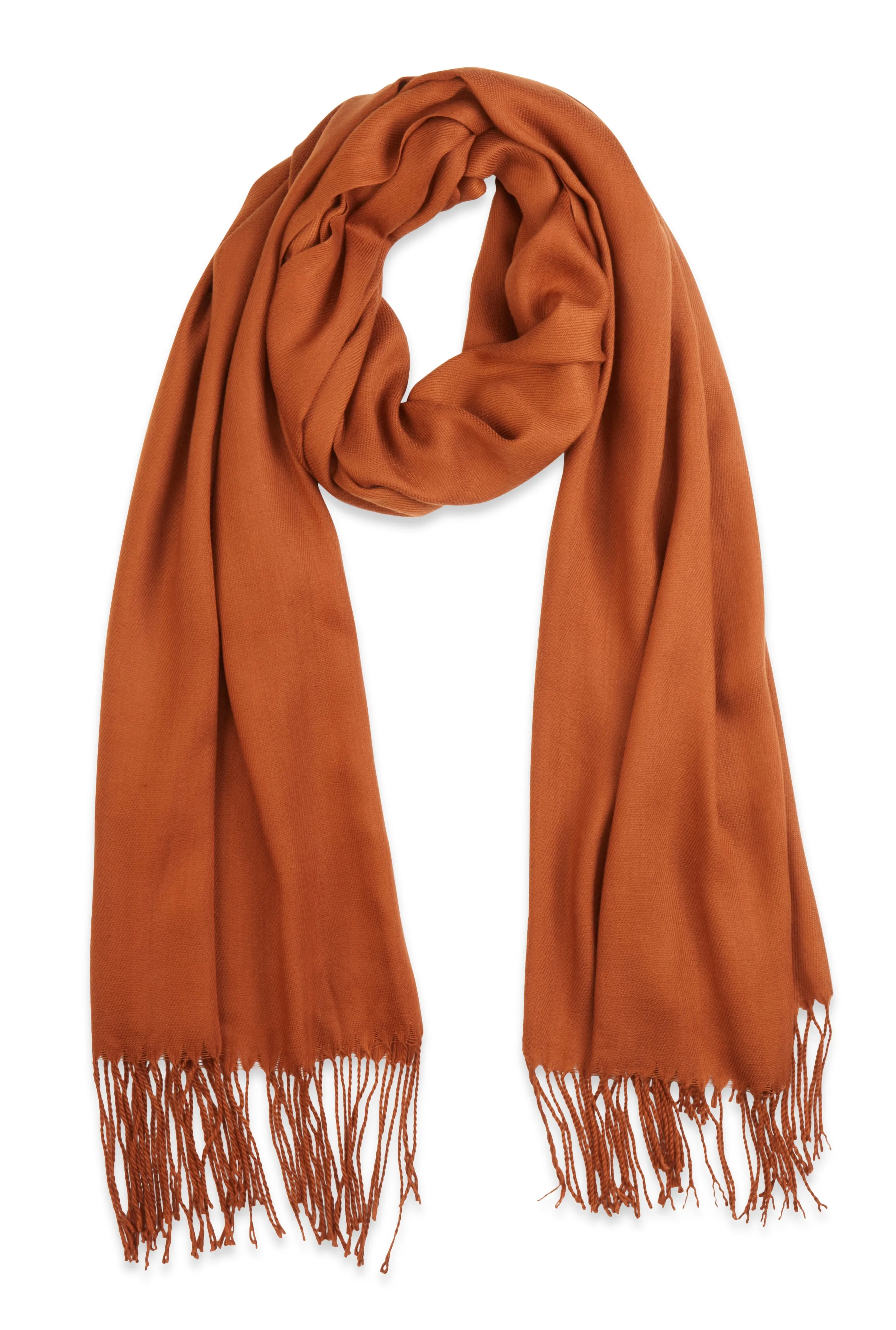 Fringe Detail Pashmina Scarf sold by Rainbow product image thumbnail 3