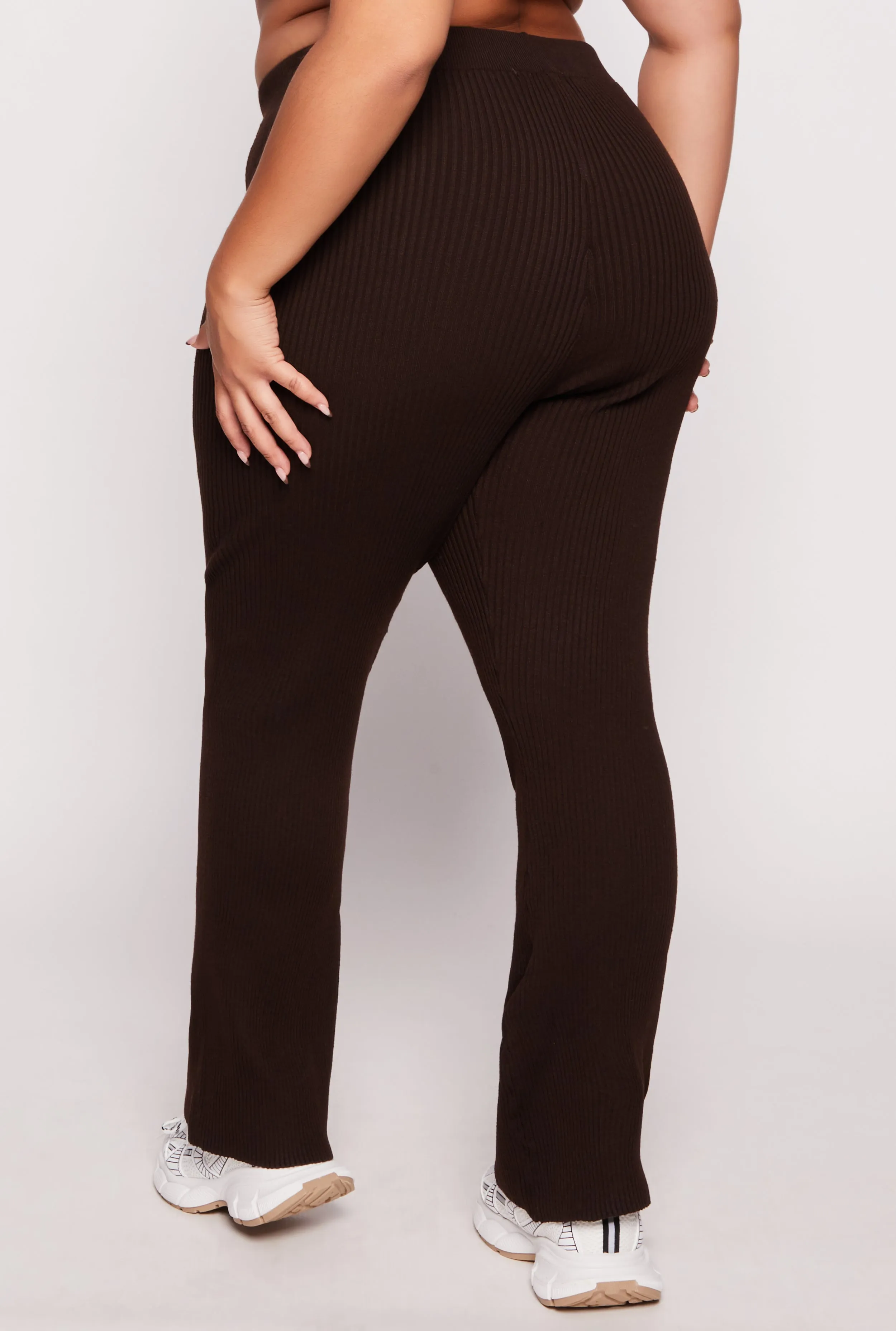 Plus Size Ribbed Knit Pants sold by Rainbow product image thumbnail 3