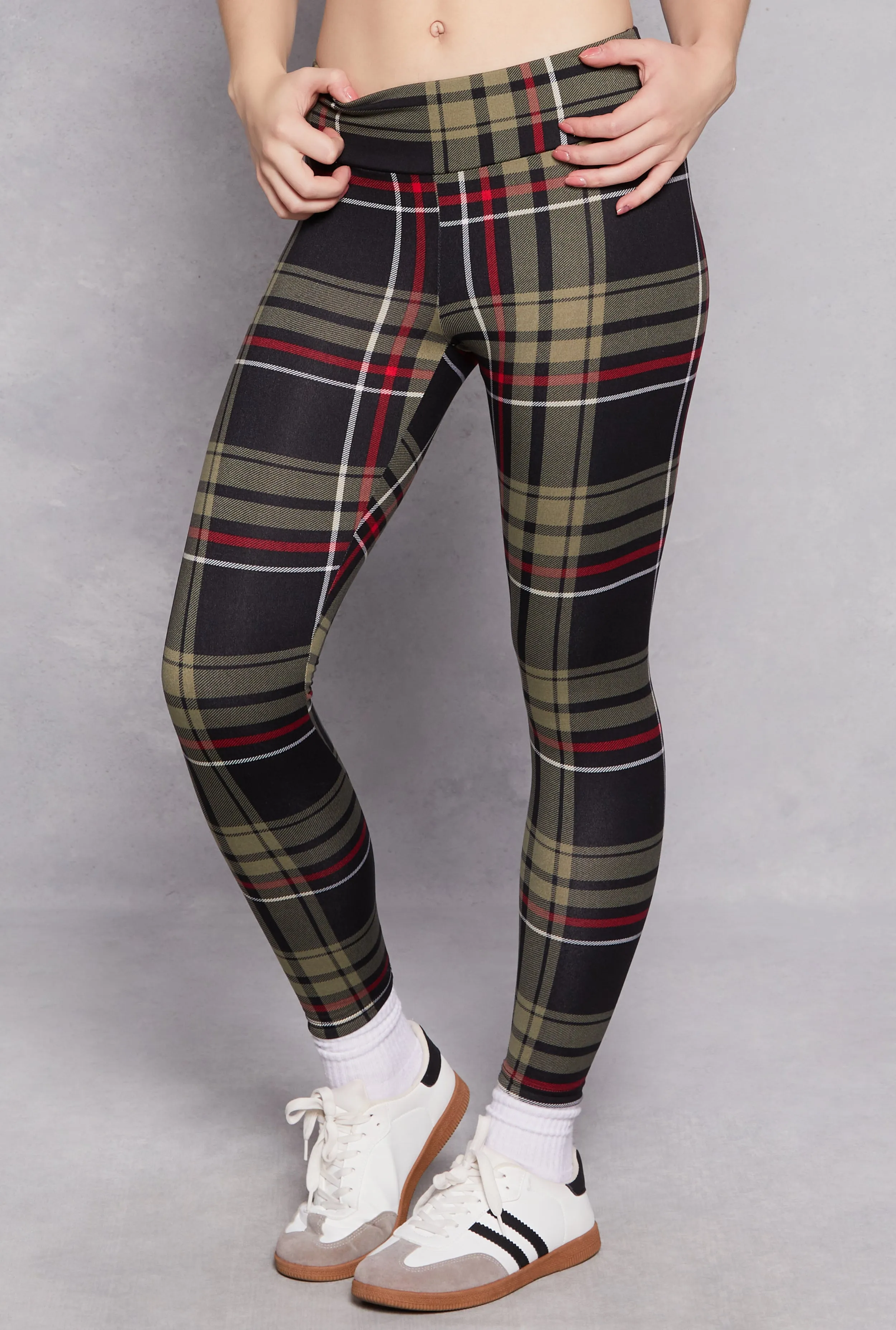 Fleece Lined Patterned Leggings sold by Rainbow product image thumbnail 2