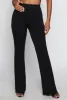 Textured Knit High Waist Flare Pants sold by Rainbow