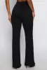 Textured Knit High Waist Flare Pants sold by Rainbow