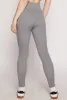 Ribbed Knit Fleece Lined High Waist Leggings sold by Rainbow