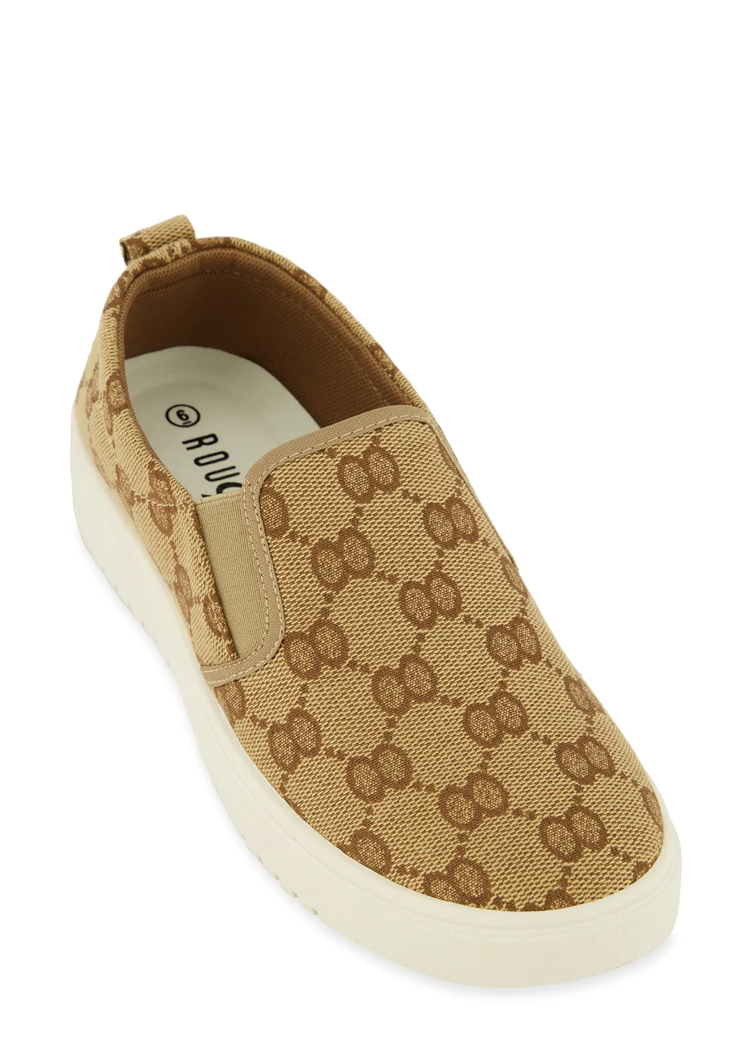 Platform Pull Tab Slip On Sneakers sold by Rainbow