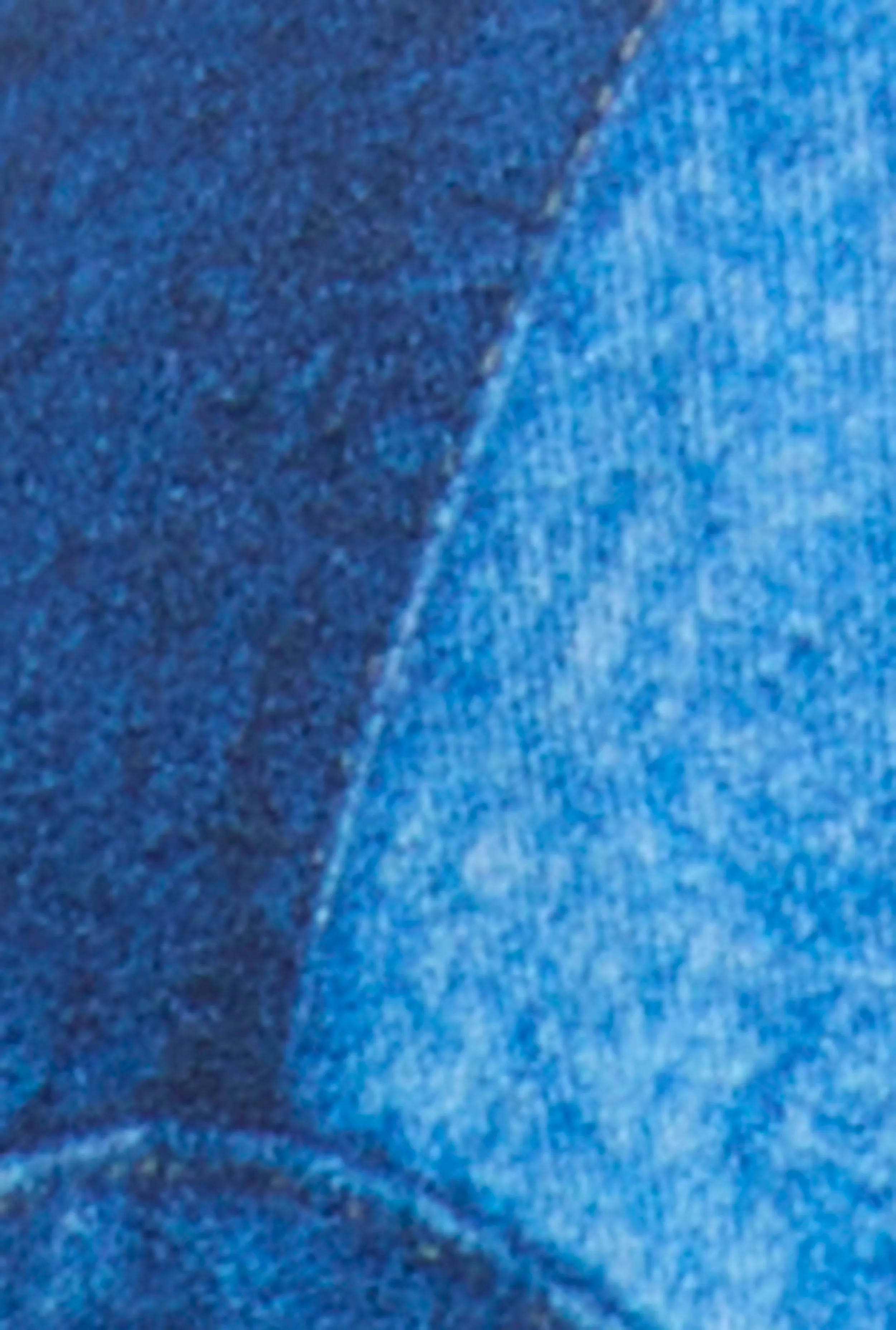 Patchwork Denim Print Cowboy Hat sold by Rainbow product image thumbnail 4