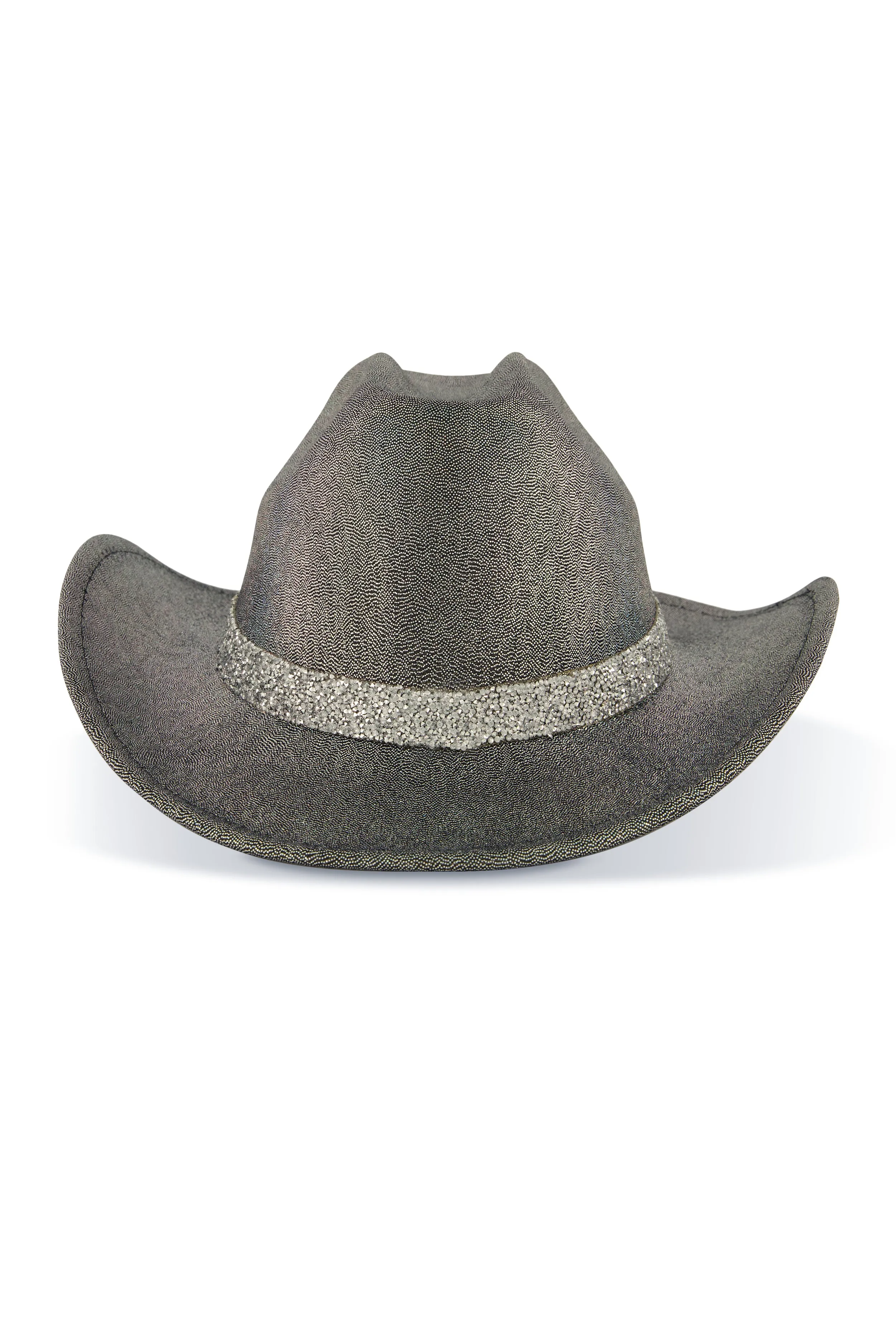 Iridescent Foil Studded Strap Cowboy Hat sold by Rainbow product image thumbnail 2