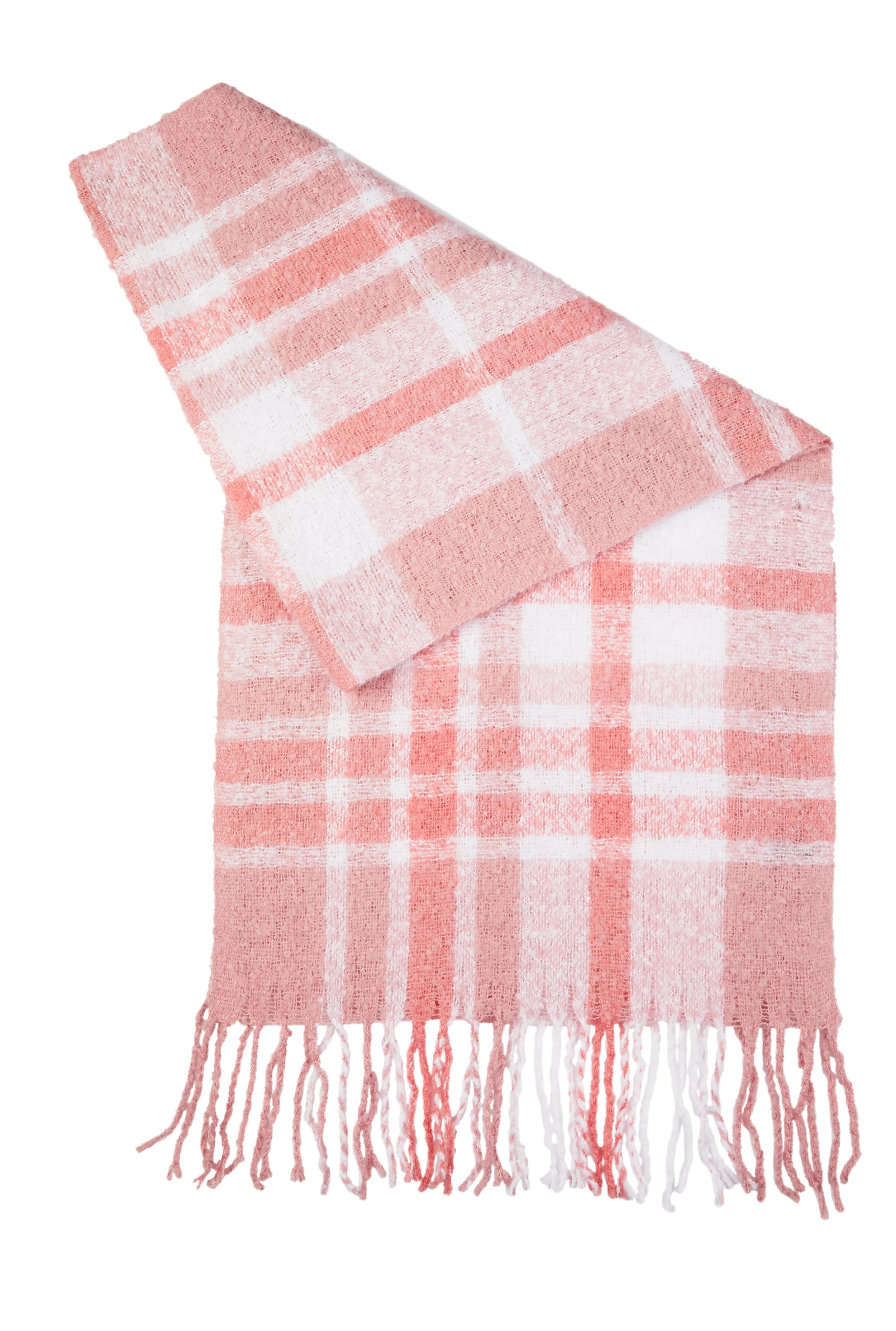Boucle Plaid Scarf sold by Rainbow product image thumbnail 3