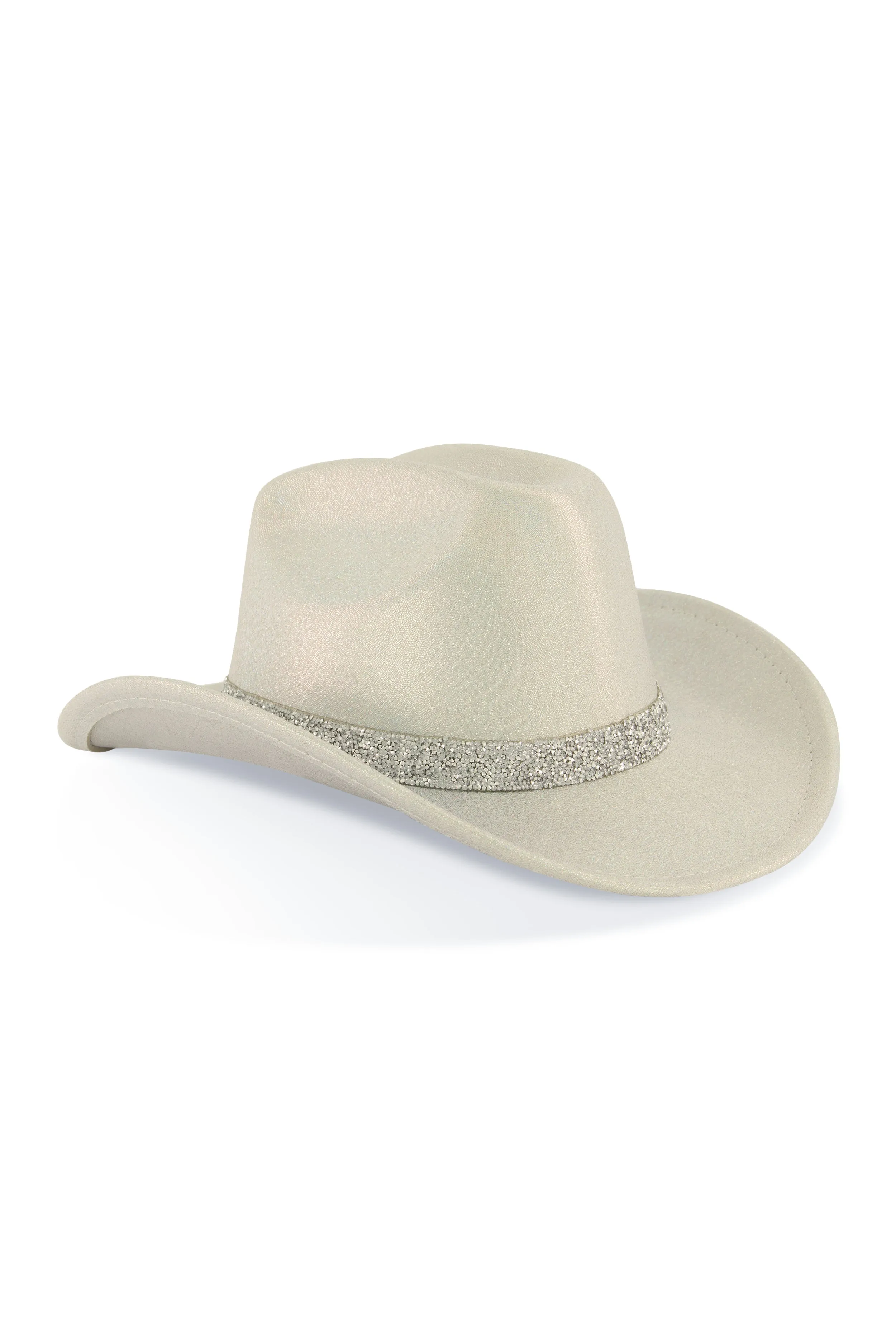Iridescent Foil Studded Strap Cowboy Hat sold by Rainbow product image thumbnail 3