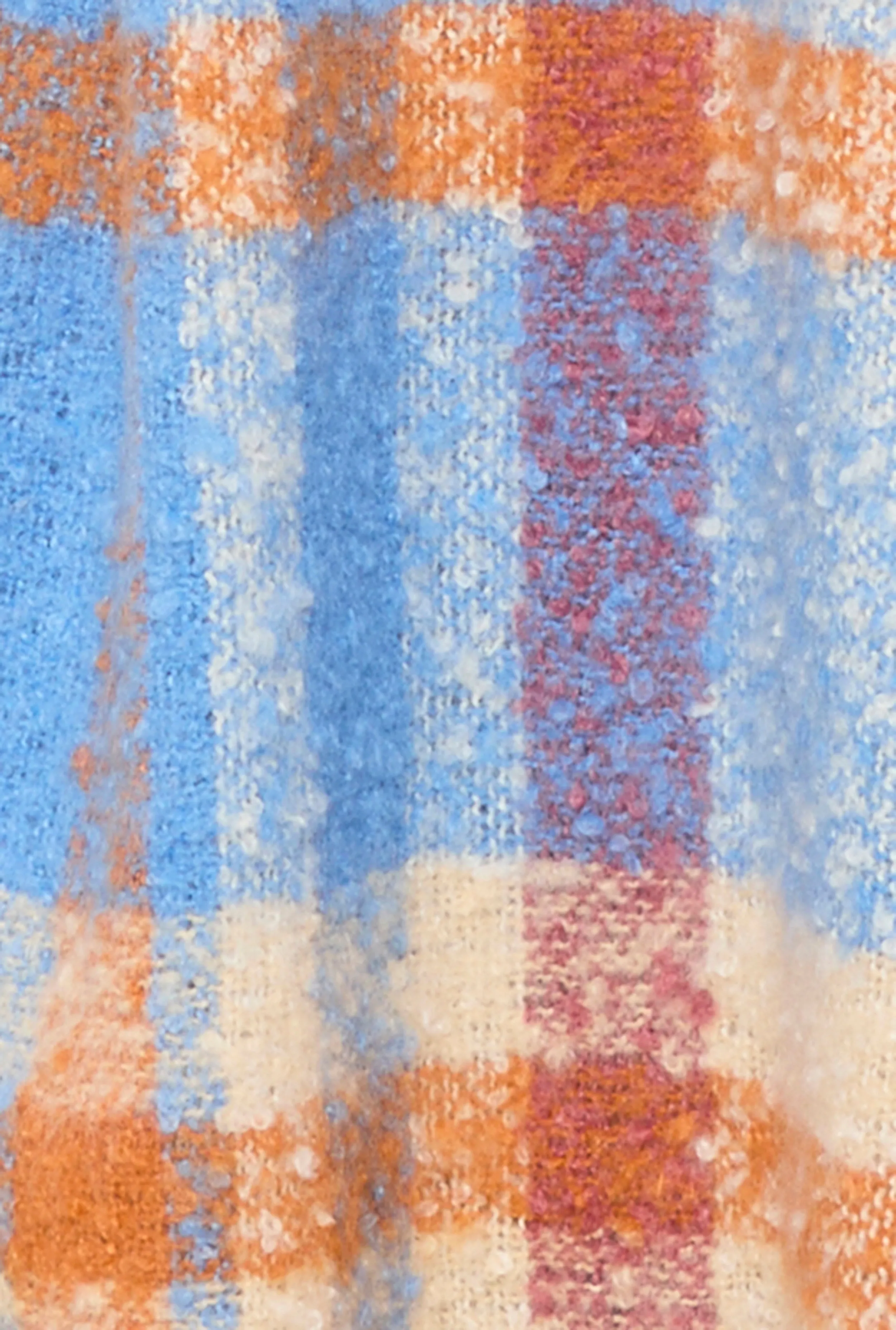 Boucle Plaid Scarf sold by Rainbow product image thumbnail 4