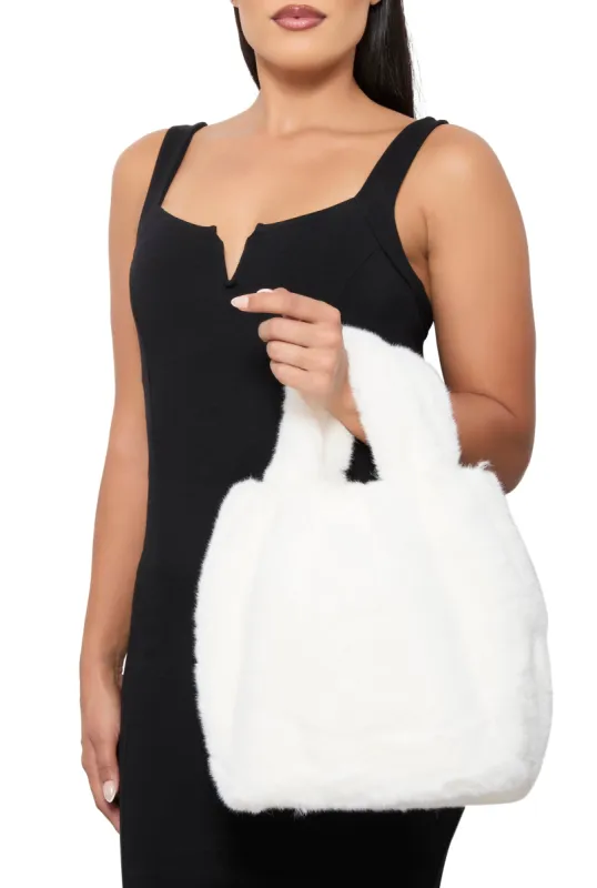 Faux Fur Handbag sold by Rainbow