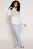 Plus Size Brushed Rib Knit Sweater Vest Blouse sold by Rainbow