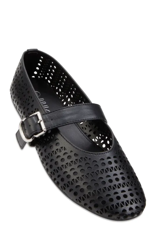 Cut Out Mary Jane Flats sold by Rainbow