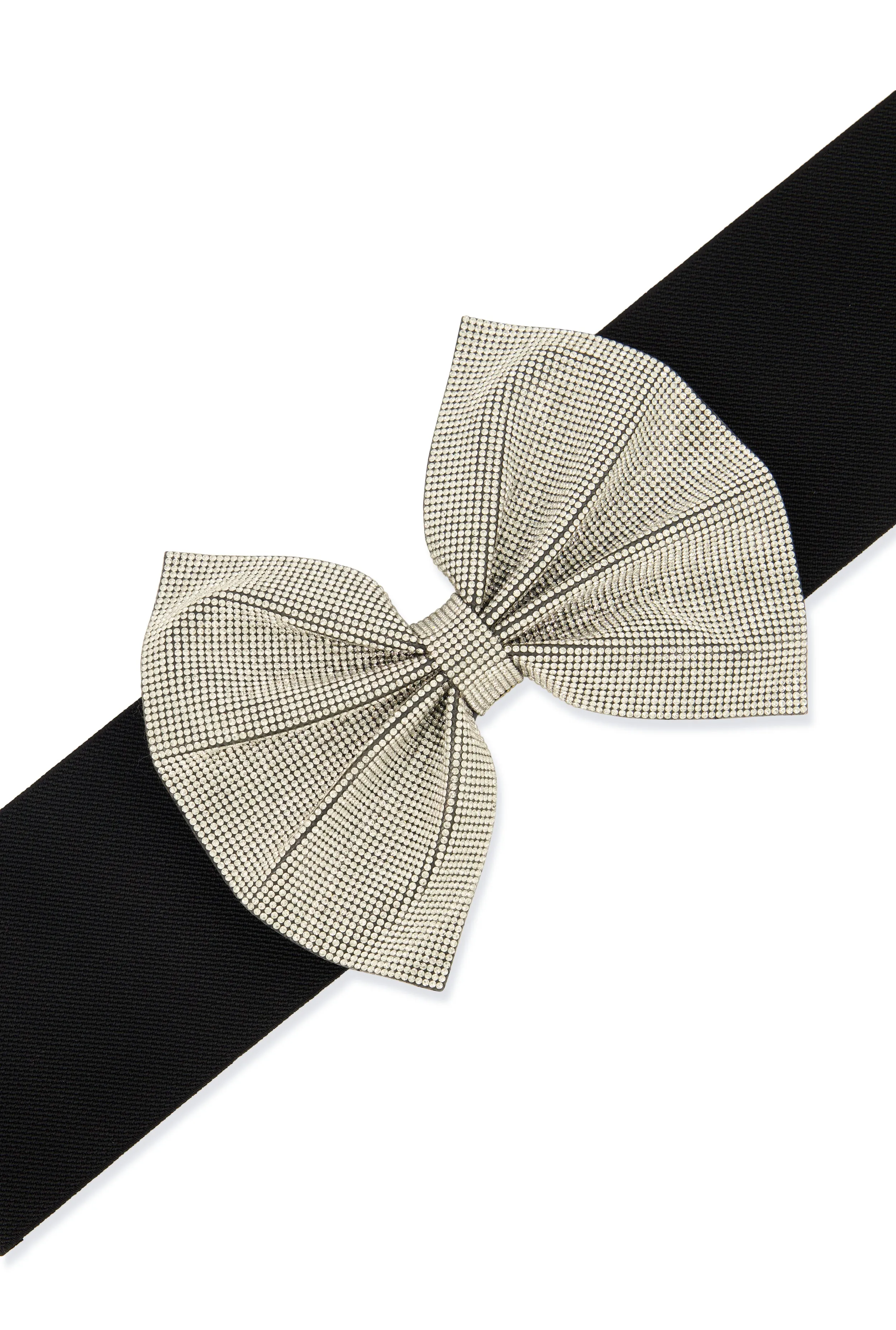 Plus Size Rhinestone Studded Bow Stretch Belt sold by Rainbow product image thumbnail 2