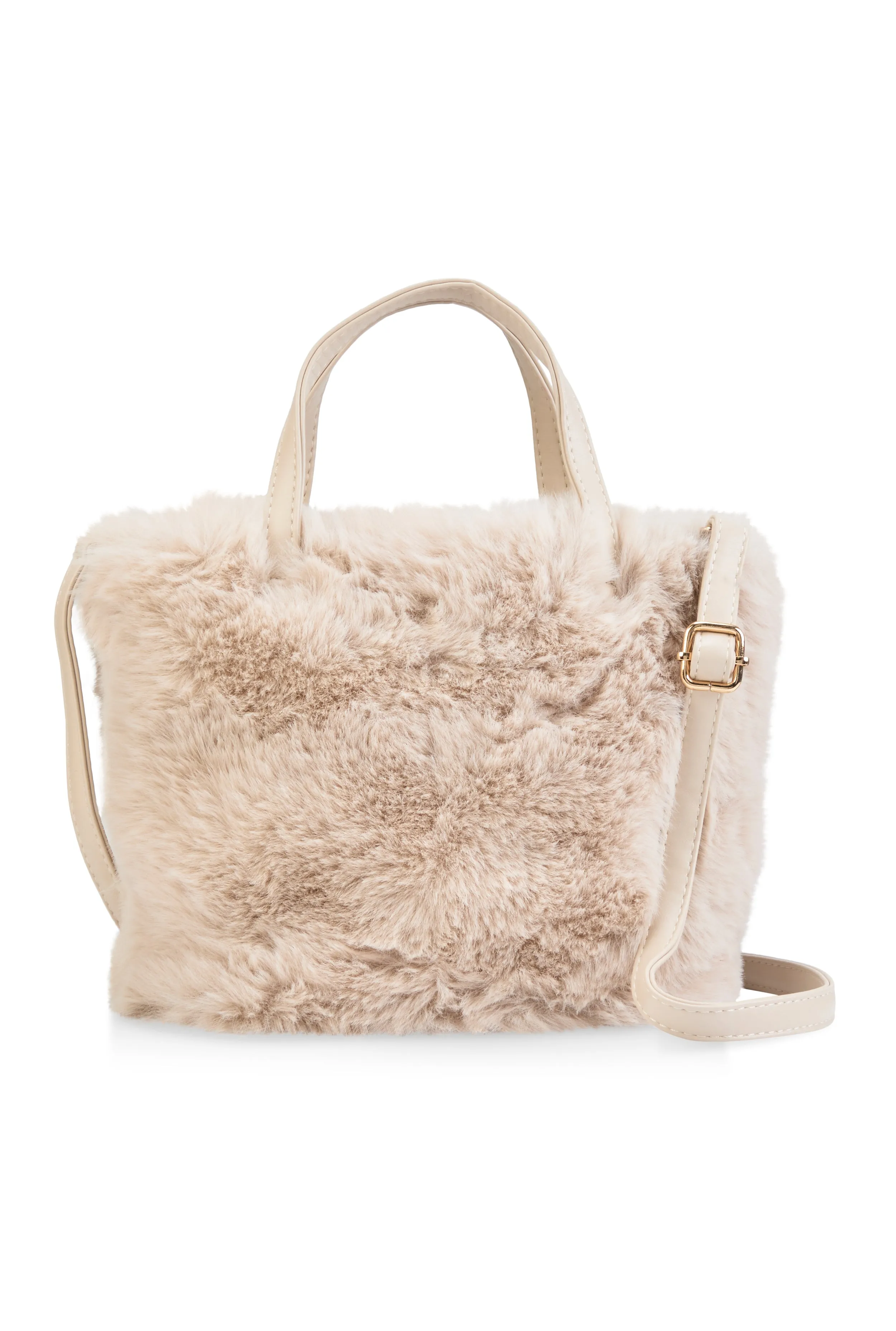 Faux Fur Tote Bag sold by Rainbow product image thumbnail 3