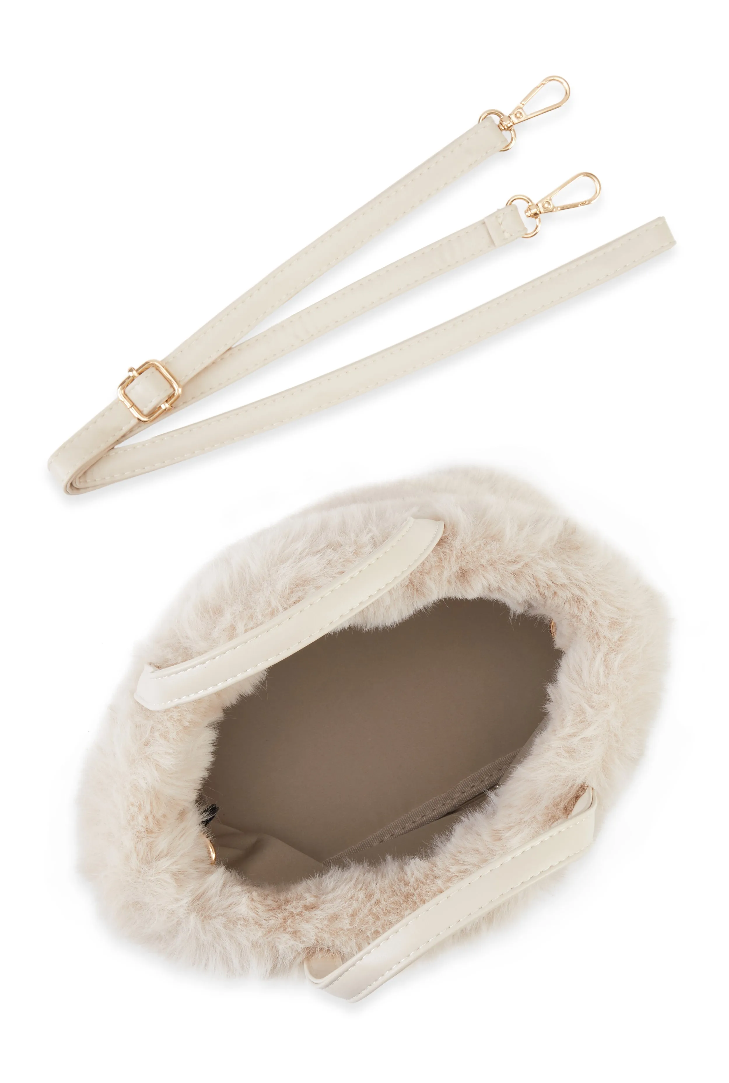 Faux Fur Tote Bag sold by Rainbow product image thumbnail 5