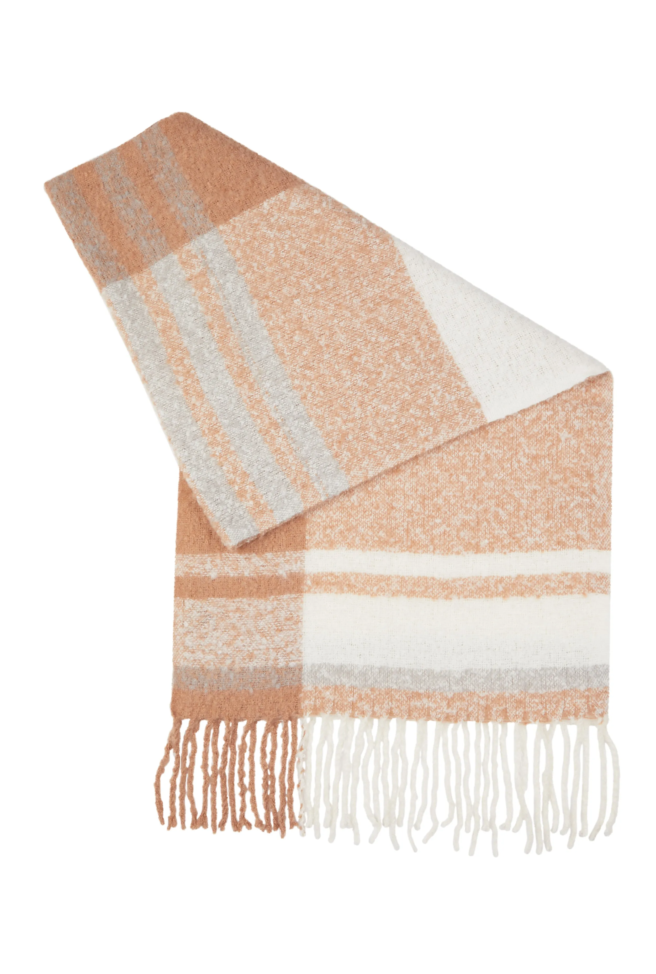 Boucle Plaid Scarf sold by Rainbow product image thumbnail 3