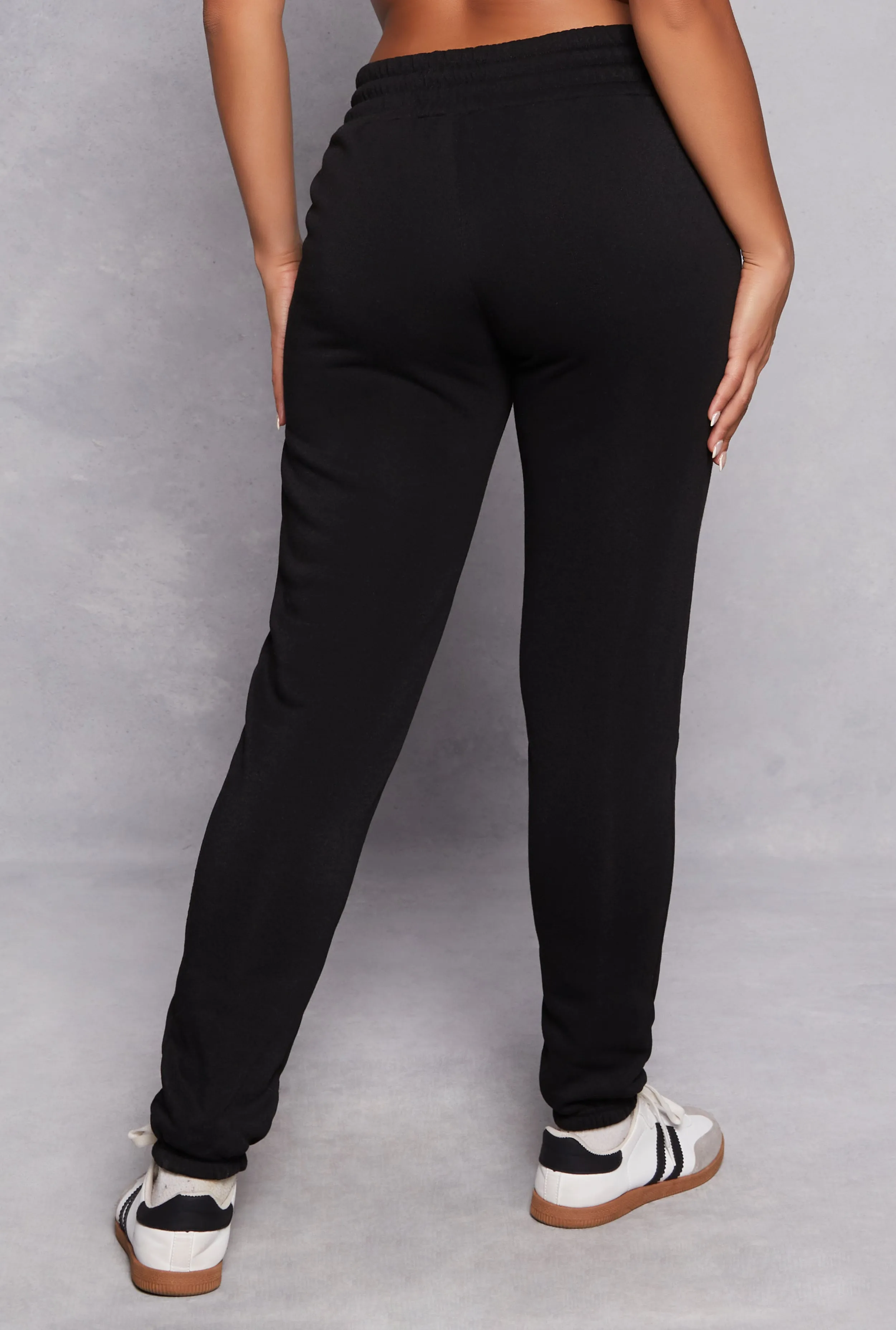 Double Drawstring Waist Pintuck Sweatpants sold by Rainbow product image thumbnail 3