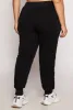 Plus Size Varsity Stripe Detail Joggers sold by Rainbow