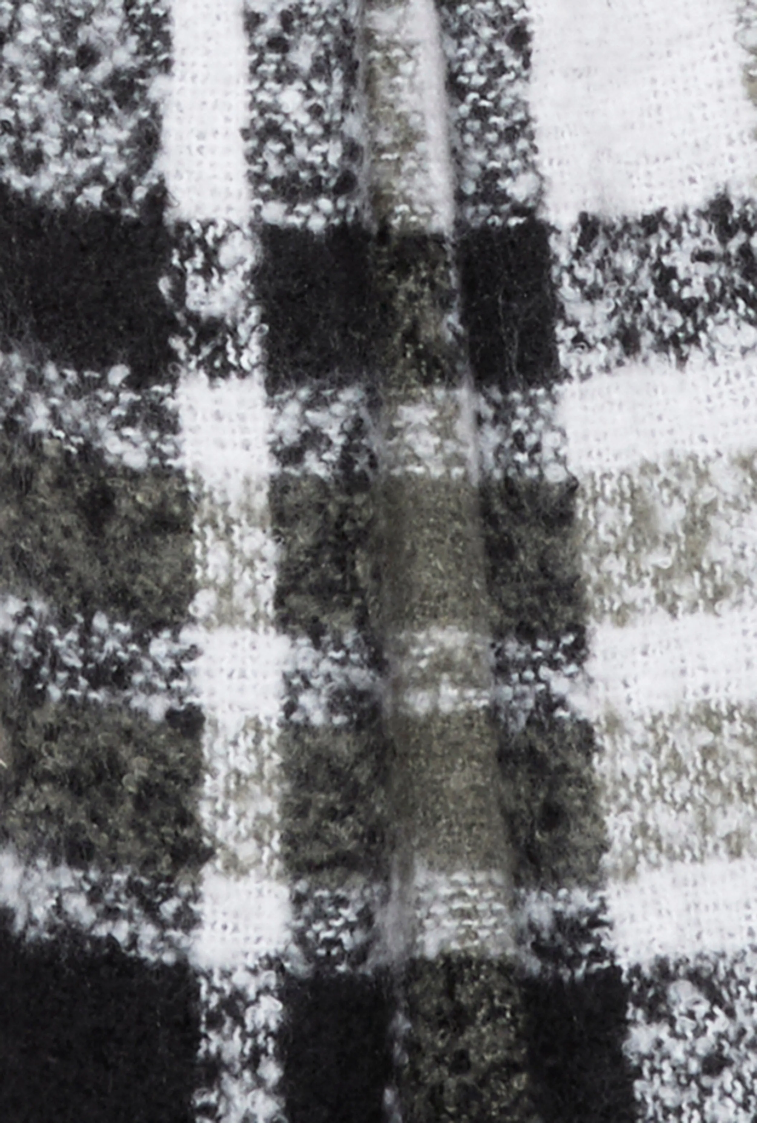 Boucle Plaid Scarf sold by Rainbow product image thumbnail 4