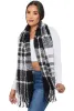 Boucle Plaid Scarf sold by Rainbow