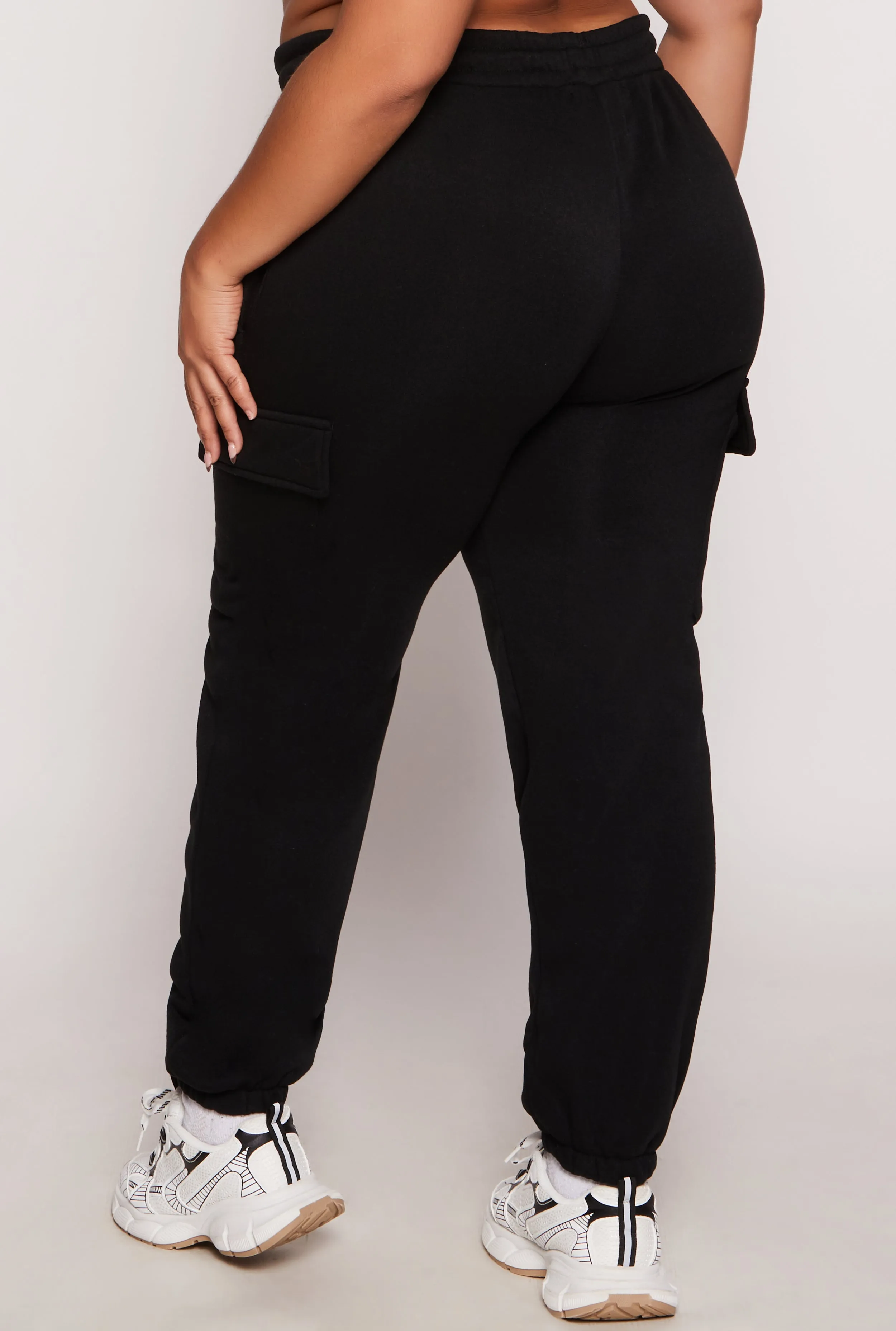 Plus Size Cargo Sweatpants sold by Rainbow product image thumbnail 3