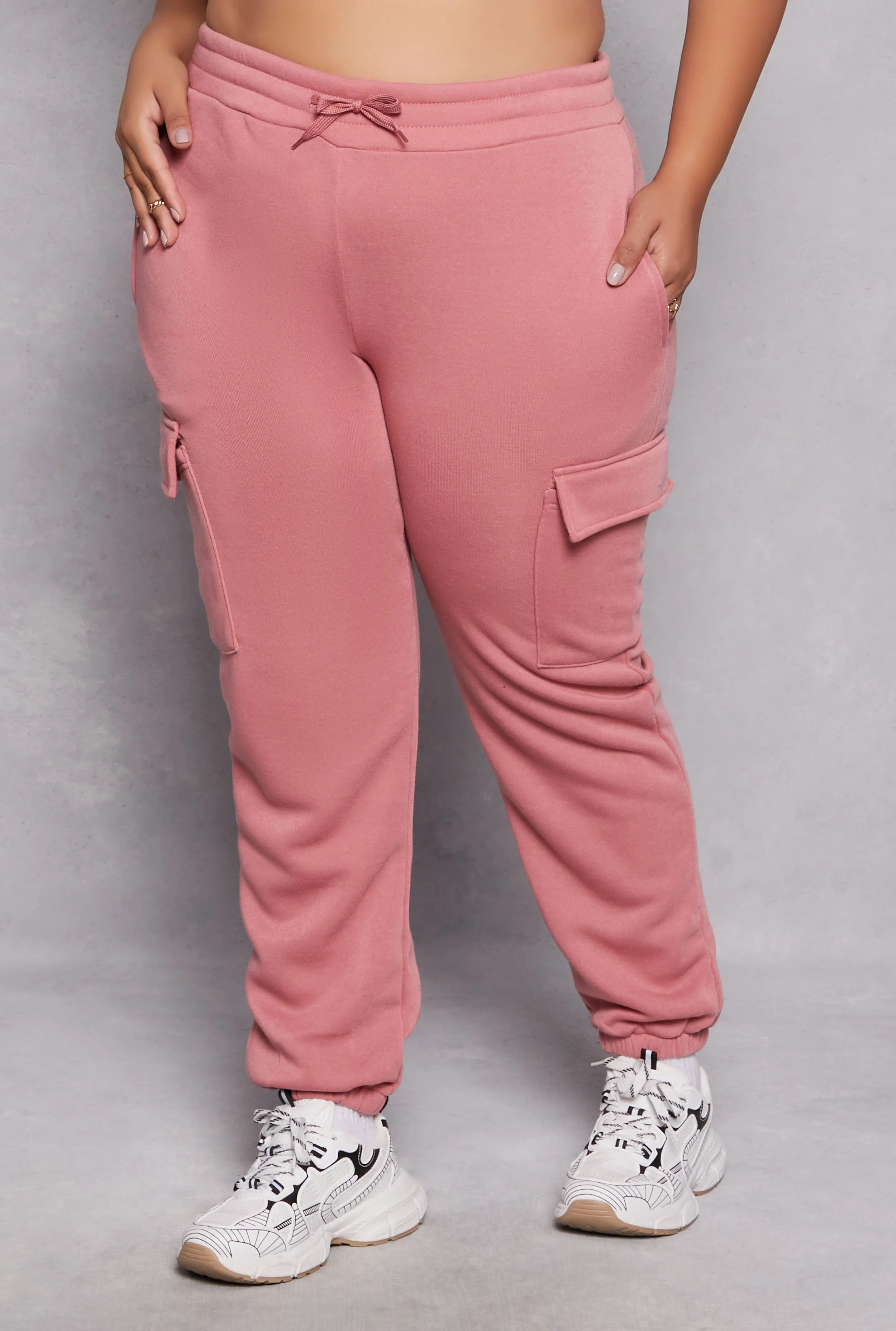 Plus Size Cargo Sweatpants sold by Rainbow product image thumbnail 2