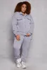 Plus Size Snap Button Front Shacket sold by Rainbow