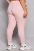 Plus Size Fleece Lined Drawstring Joggers sold by Rainbow
