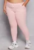 Plus Size Fleece Lined Drawstring Joggers sold by Rainbow