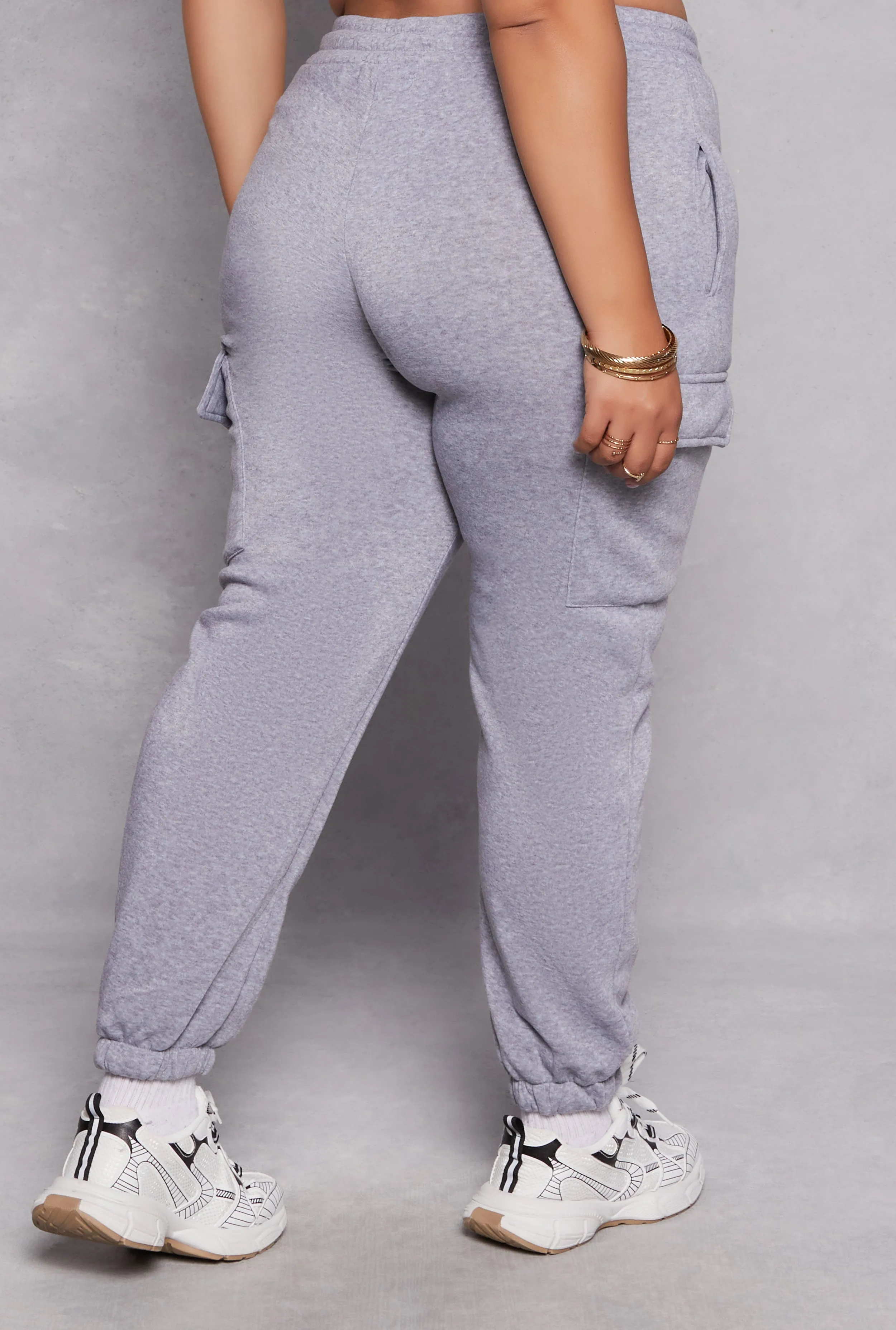 Plus Size Cargo Sweatpants sold by Rainbow product image thumbnail 3