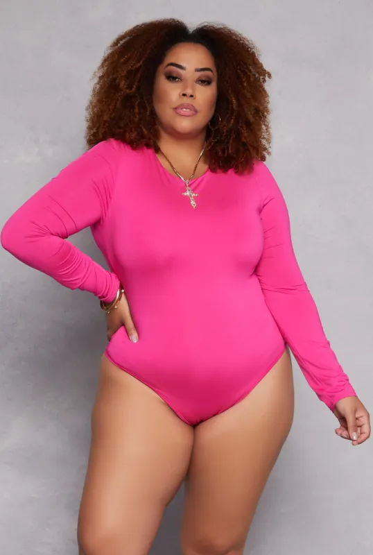 Plus Size Daisy Double Layer Bodysuit sold by Rainbow