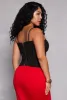 Plus Size Convertible Corset Bustier Top sold by Rainbow