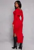 Side Slit Off The Shoulder Maxi Dress sold by Rainbow