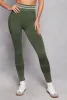 Seamless Striped High Waisted Leggings sold by Rainbow