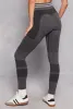 Seamless Striped High Waisted Leggings sold by Rainbow