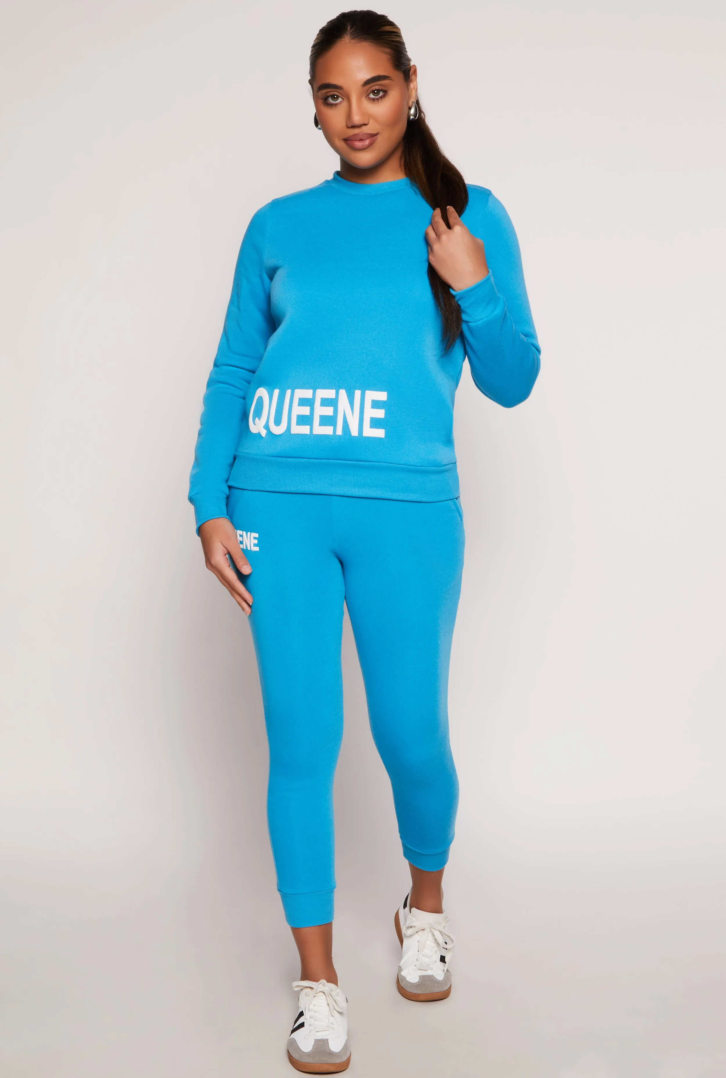 Queene Puff Print Fleece Lined Sweatshirt sold by Rainbow product image thumbnail 2