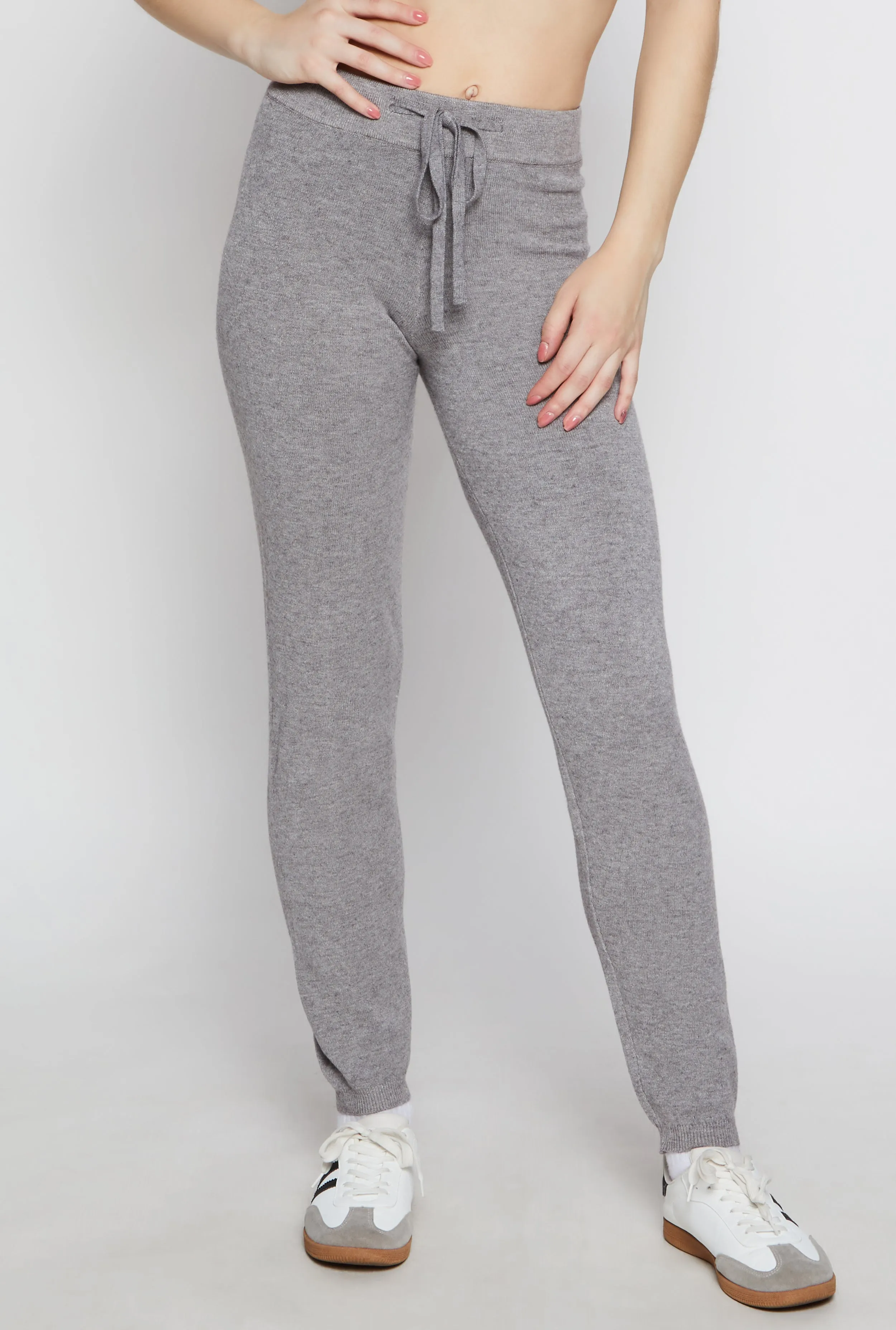 Brushed Knit Drawstring Waist Joggers sold by Rainbow product image thumbnail 2