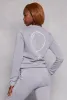 Queene Puff Print Fleece Lined Sweatshirt sold by Rainbow