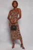 Leopard Print Cami Maxi Dress sold by Rainbow