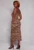 Leopard Print Cami Maxi Dress sold by Rainbow