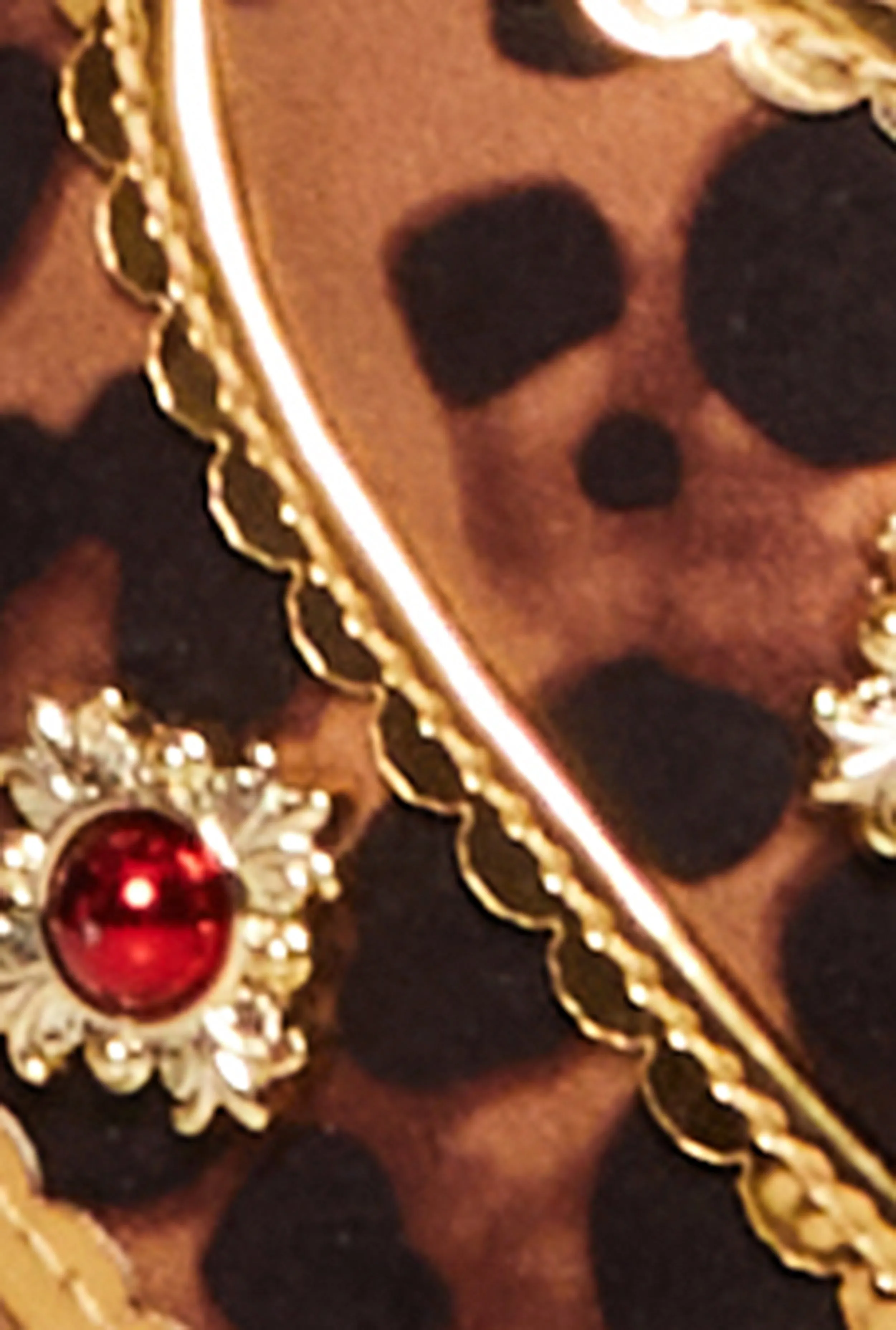 Rhinestone Embellished Platform Block Heel Sandals sold by Rainbow product image thumbnail 4