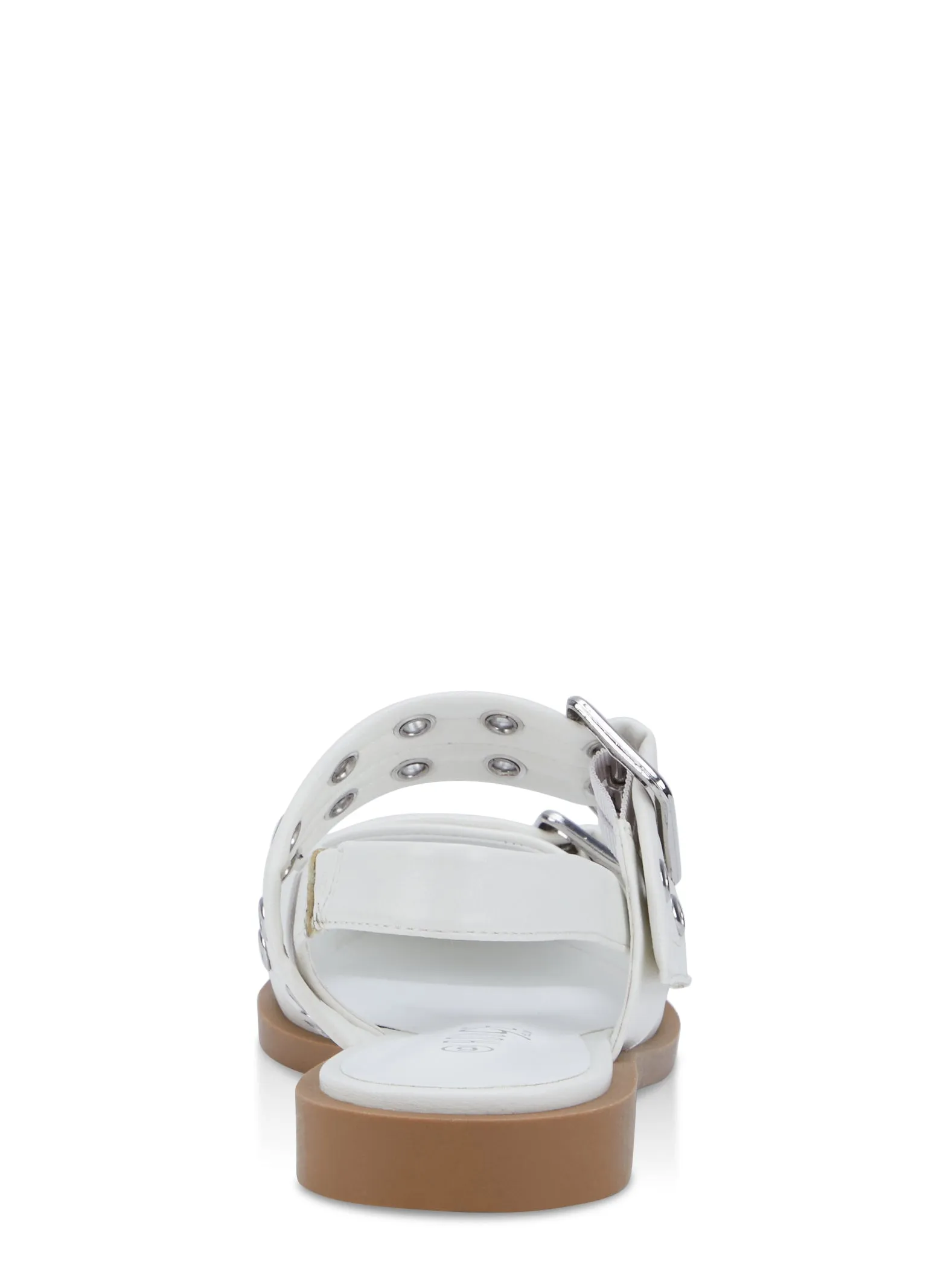 Pointed Toe Double Buckle Slingback Flats sold by Rainbow product image thumbnail 3