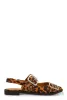 Pointed Toe Double Buckle Slingback Flats sold by Rainbow